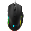 LENOVO LECOO MS140 SİYAH KABLOLU RGB LED 6400DPI 10T MAKRO OYUNCU MOUSE 