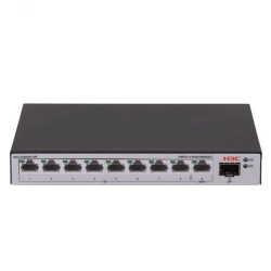 H3C Aolynk S1600V2-10P-Hpwr 8Ge Poe+ (125W), 1X Ge, 1Xsfp Metal Y&Ouml;Netilebilir Sw