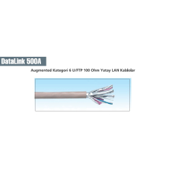 Hcs U/Ftp Cat 6A Ls0H Gri, 500M Makara 4X2X23#