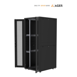 Ager Server Serisi 26U W=600Mm D=1000Mm 19&#039;&#039;  Dikili Tip Kabinet 