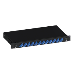 Eratslide 1U 19&Rdquo; 12 Port Sc Duplex Rack Tipi Patch Panel, Boş