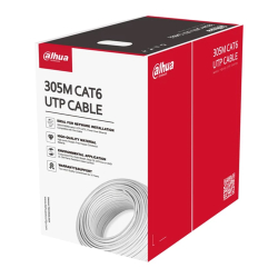 Dahua Pfm923I-6Un-C 305M Cat6 U/Utp 0.53Mm Lszh (%100 Bakir ) Kablo