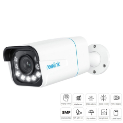 Reolink P430 8Mp 5X 2.7-13.5Mm Motorize Lens Bullet Kamera(Renkli̇)