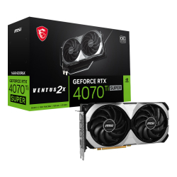 16 Gb Msi Vga Geforce Rtx 4070 Ti Super 16G Ventus 2X Oc Gddr6X 256B P4 (3Xdp 1X