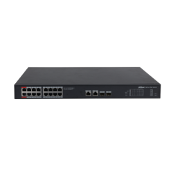 Dahua Pfs3220-16Gt-240 16Ge Poe Port (240W), 2Ge Uplink, 2Xsfp Switch