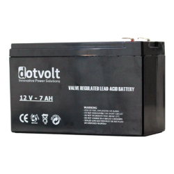 Dotvolt Volt Dt7-12 12V 7Ah Kuru Tip Ups+G&Uuml;Venlik Ak&Uuml;S&Uuml;