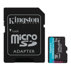 Kingston 1Tb Canvas Go Plus Microsdxc 170R A2 U3 V30 Card + Adapter
