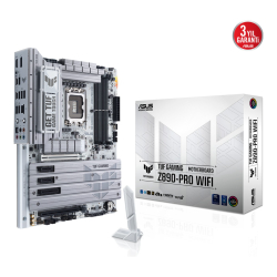 Asus Tuf Gaming Z890-Pro Wifi Lga1851 Ddr5 9066 4Xm2 Wifi7+Bt Aura Rgb 2.5Glan