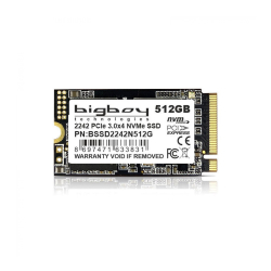 Bigboy 512Gb 22X42Mm Pcie 3.0 X4 M.2 Nvme 2500/1800  Notebook Ssd