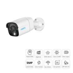 Reolink P320 5Mp 2.8Mm Mi̇c. Ir Bullet Kamera 