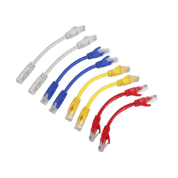 Ager Utp Cat6 0.15M 4X2X28# Lsoh Slim Patch Cord Kırmızı
