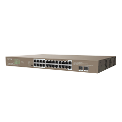 Tenda Teg1126P-24-410W 22Ge Poe Port (370W), 2Xcombo Sfp Switch