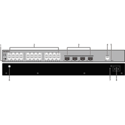 Huawei S5735-L24T4S-A-V2 24Ge Port, 4Xsfp L3 Yonetilebilir Switch