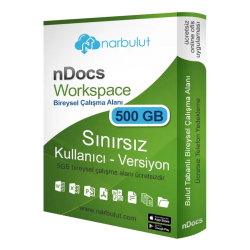 Narbulut Ndocs 500Gb Workspace - User - 1 Year Of Basic Support Is Included