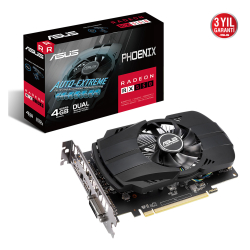 4 Gb Asus Ph-Rx550-4G-Evo Amd Gddr5 128Bit  1Xdvi 1Xhdmi 1Xdp 