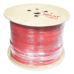 Erat Cat6 U/Utp Lsoh Kirmizi 23 Awg 500M Makara 4X2X23#