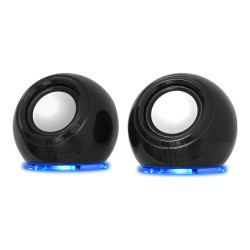 Frisby Fs-2130U 2.0 Rgb Led Stereo Speakers Si̇yah