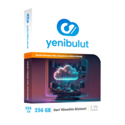 Yenibulut Veri Y&Ouml;Netim Yazılımı 256 Gb 1 Yıl Lisans 2 Kullanıcı