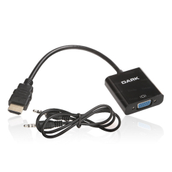 Dark Kablolu Hdmi- Analog Vga Ve Ses Aktif &Ccedil;Evirici 