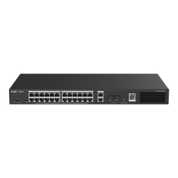 Ruijie Reyee Rg-Es228Gs-P 24Ge Port 370W Poe,2Ge Sfp,2Ge Rj-45  Uplink Y&Ouml;Netil