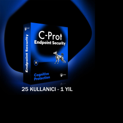 C-Prot Endpoint Security ( 25 Kullanıcı - 1 Yıl )